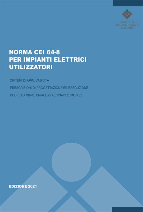 elettro gucci impiant elettrici|Impianti elettrici: nuove Norme CEI 64.